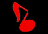 Broken note logo